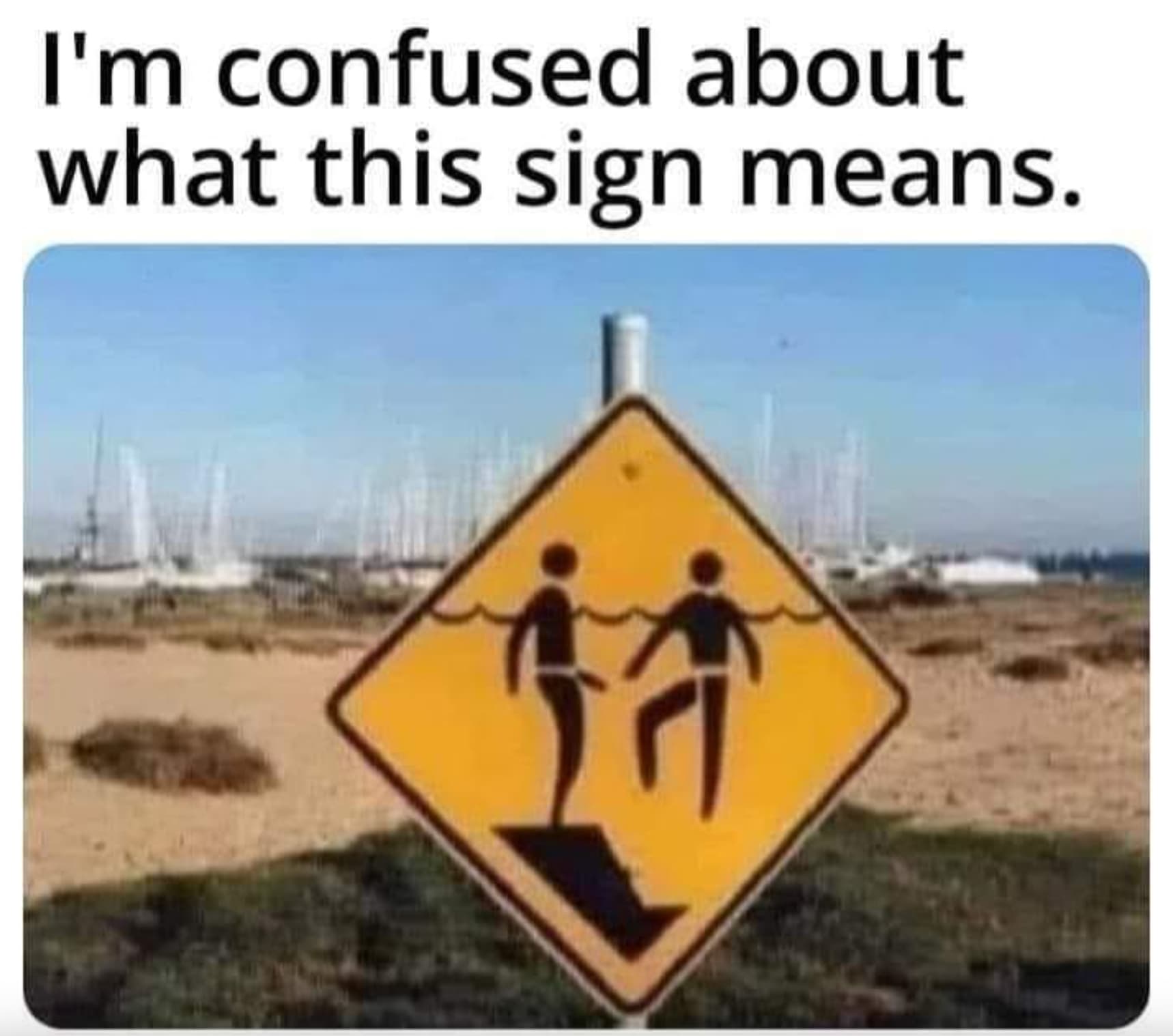 Internet meme - I'm confused about what this sign means.